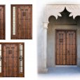 Alpujarreñas, fabricación de puertas rusticas de estilo morisco de madera, portones, puertas de exterior rusticas